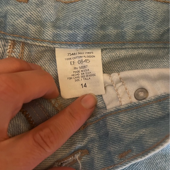 Vintage faded glory jean shorts - Picture 3 of 6